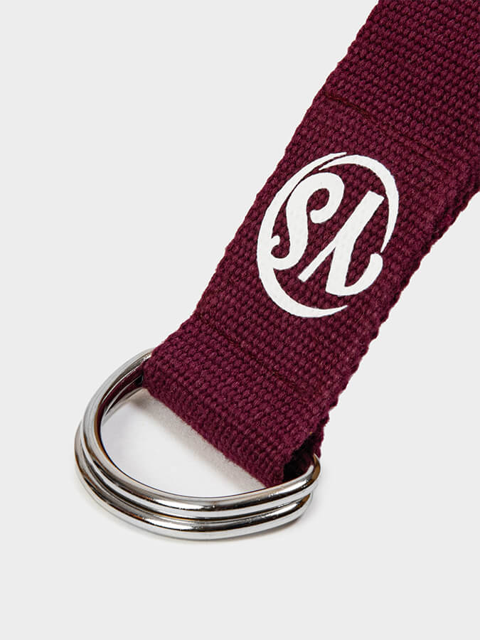 Yoga Studio Belt Strap Metal D-Ring Buckle 2.5m