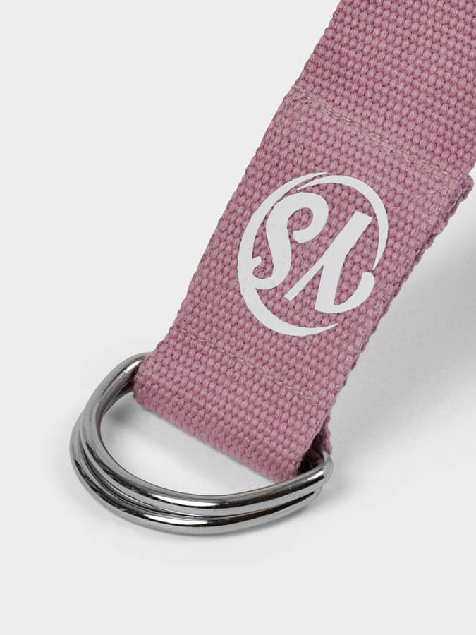 Yoga Studio Belt Strap Metal D-Ring Buckle 2.5m