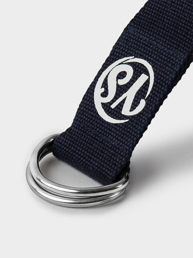 Yoga Studio Belt Strap Metal D-Ring Buckle 2.5m
