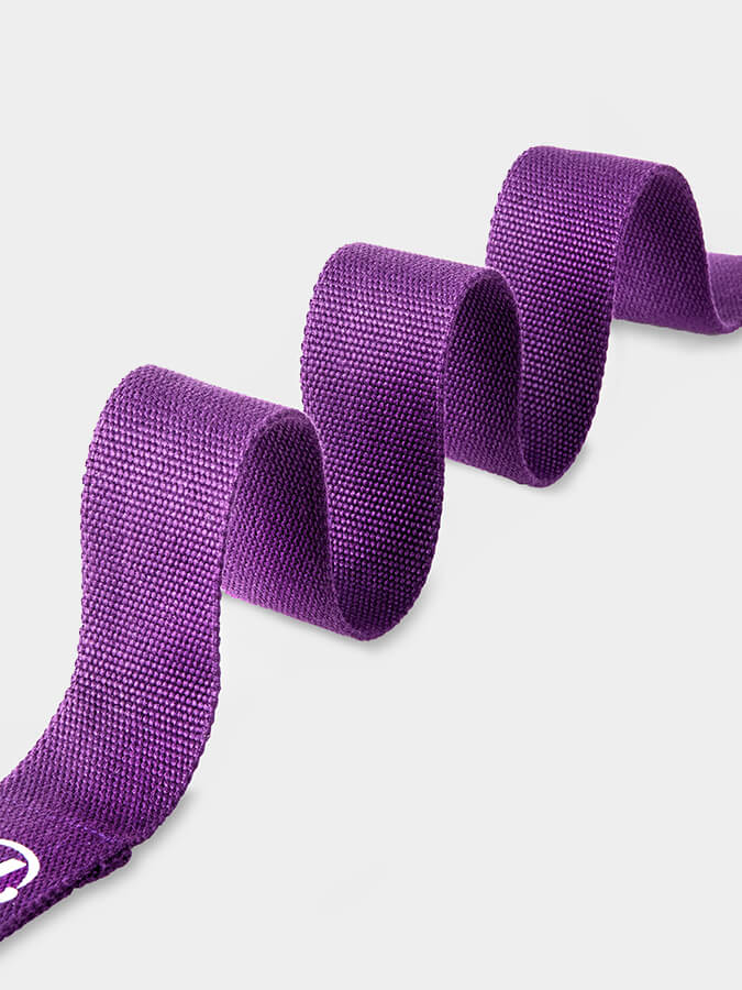 Yoga Studio Belt Strap Metal D-Ring Buckle 2.5m