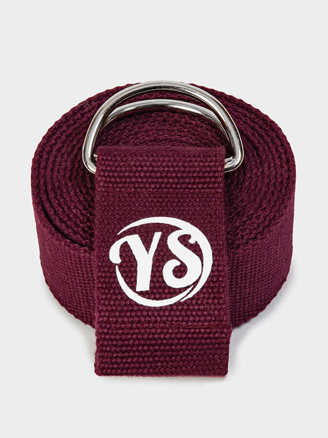Yoga Studio Belt Strap Metal D-Ring Buckle 2.5m