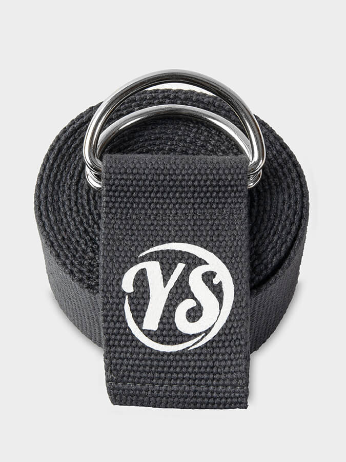 Yoga Studio Belt Strap Metal D-Ring Buckle 2.5m