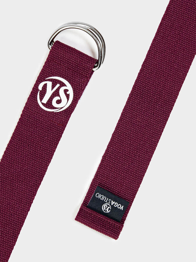 Yoga Studio Belt Strap Metal D-Ring Buckle 2.5m