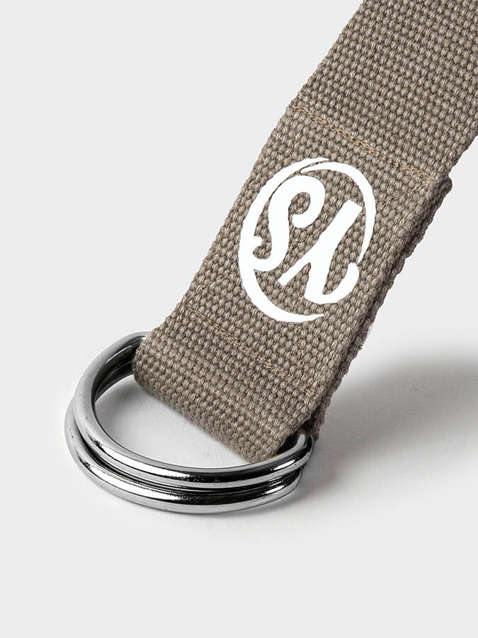 Yoga Studio Belt Strap Metal D-Ring Buckle 2.5m