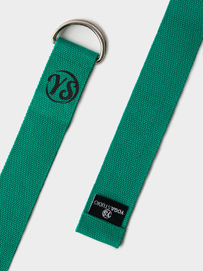 Yoga Studio Belt Strap Metal D-Ring Buckle 2.5m