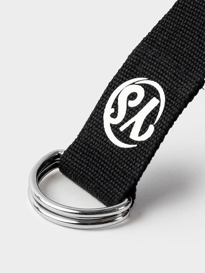 Yoga Studio Belt Strap Metal D-Ring Buckle 2.5m