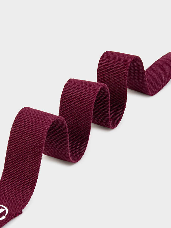 Yoga Studio Belt Strap Metal D-Ring Buckle 2.5m