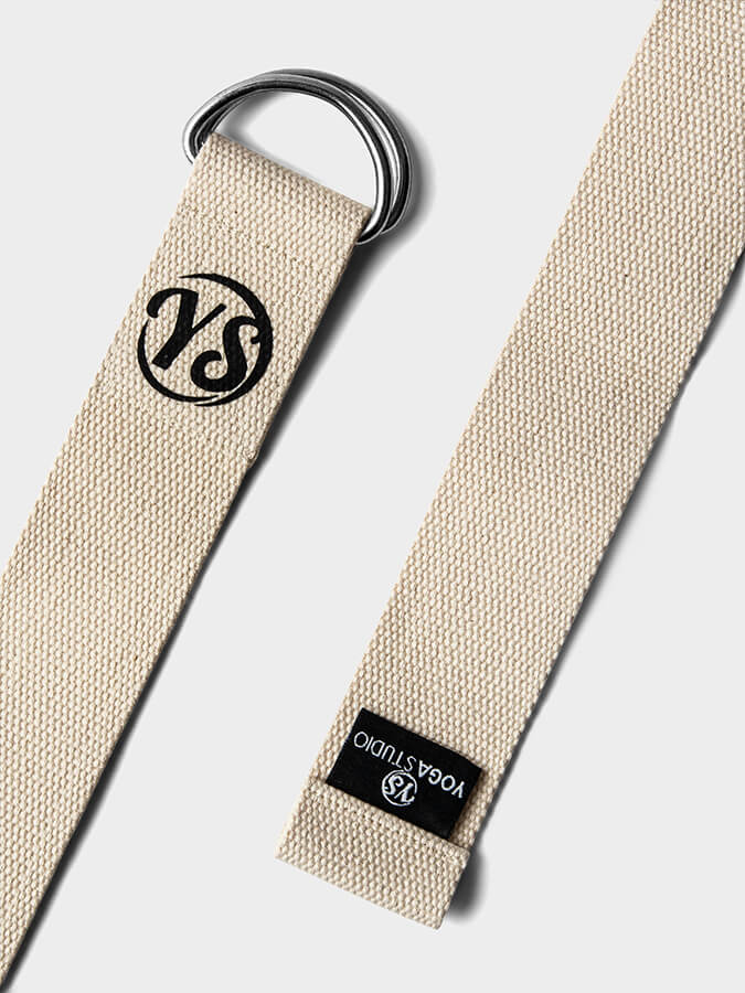 Yoga Studio Belt Strap Metal D-Ring Buckle 2.5m