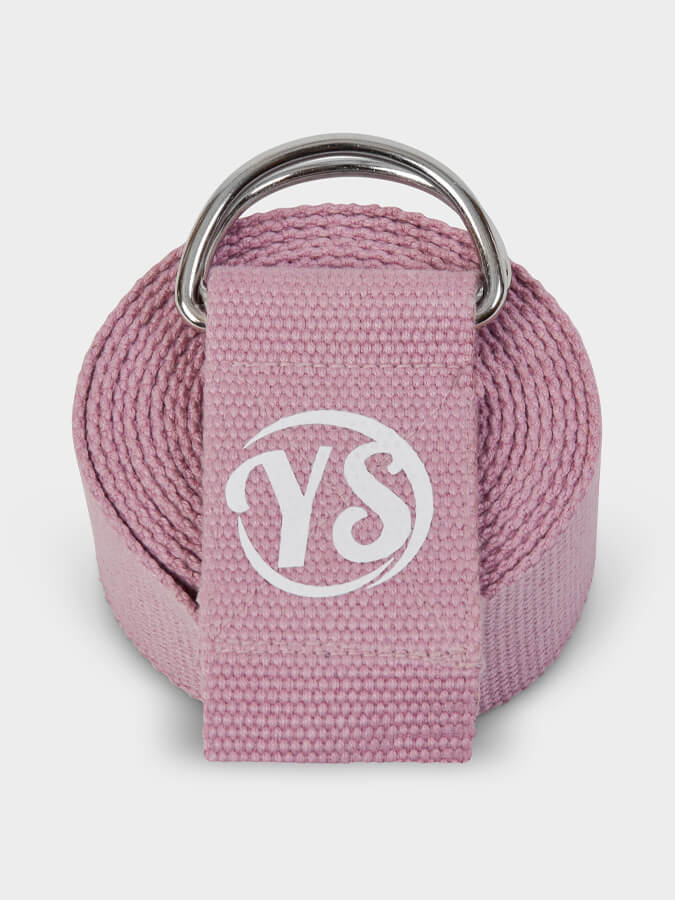 Yoga Studio Belt Strap Metal D-Ring Buckle 2.5m