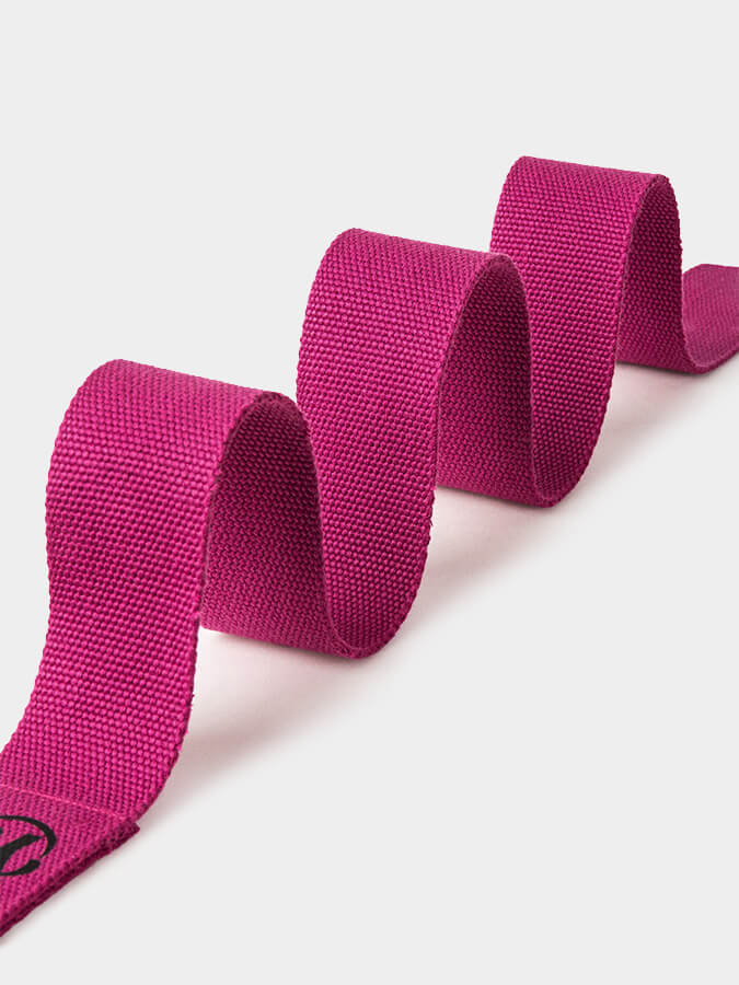 Yoga Studio Belt Strap Metal D-Ring Buckle 2.5m