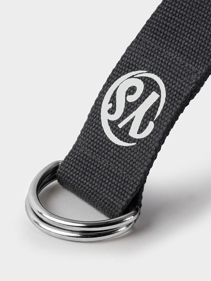 Yoga Studio Belt Strap Metal D-Ring Buckle 2.5m
